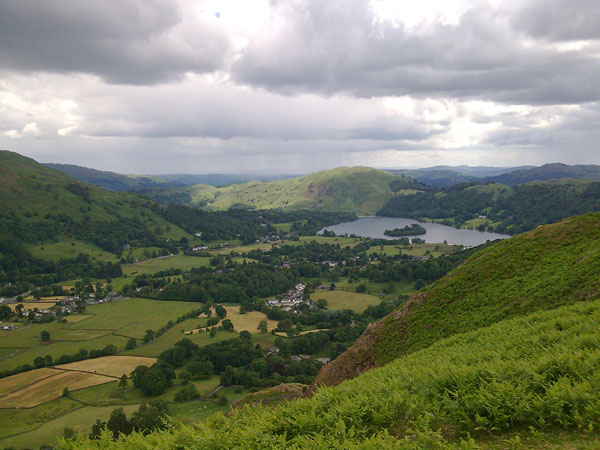 Grasmere from Helm Crag Grasmere from Helm Crag